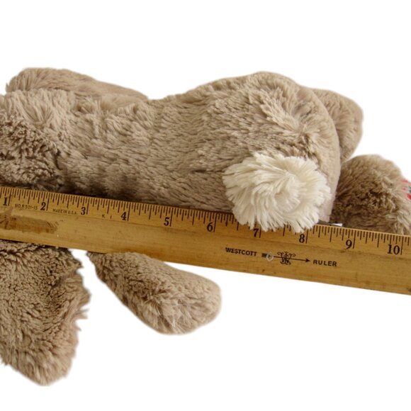 Jellycat Light Brown Bashful Bunny Rabbit Soft Toy Plush Soother 12" Size EASTER - Picture 6 of 7